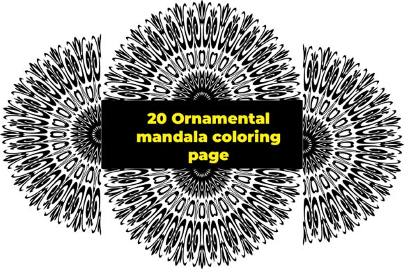 20 Ornamental Decorative Mandala Bundle