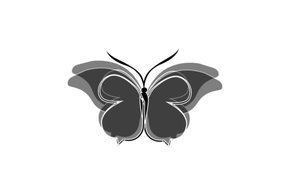Butterfly Cute Decorative Silhouette: Elevating Your Creative Projects with Precision and Charm