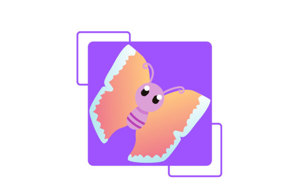 Decorative Butterfly Icons: A Versatile Vector Design Asset for Creative Projects