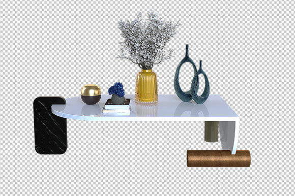 Decorative Designs on the Marble Table for Digital Creators