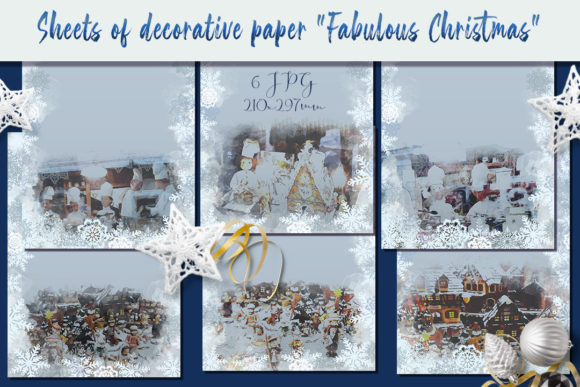 Decorative Paper Fabulous Christmas: A Creative Companion for the Holidays