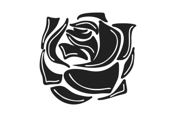 Decorative Rose Icon, Simple Style: A Practical Evaluation for Modern Design