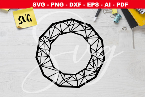 Elevating Visual Identity: The Strategic Value of Polygons Decorative Frame Round Frame in Modern Design