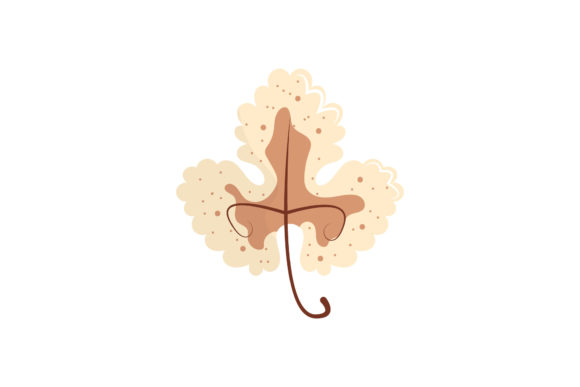 Fall Cute Decorative Leaves Art