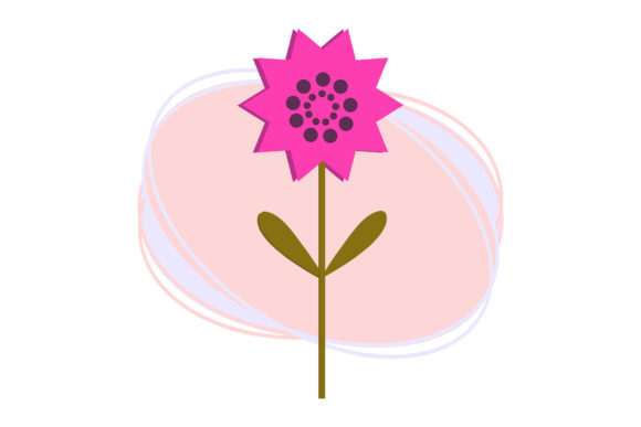 Flower Decorative Design Abstract Shape: A Versatile Asset for Modern Creativity
