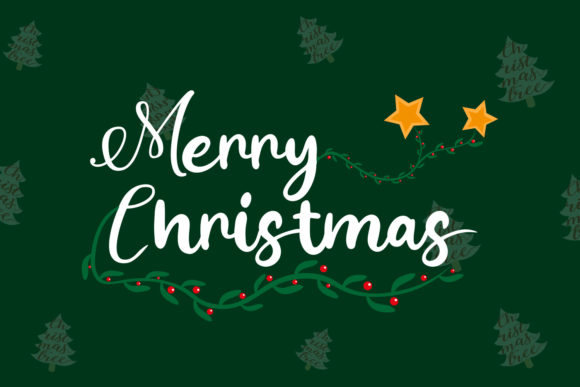 Merry Christmas Decorative Clipart for Designers