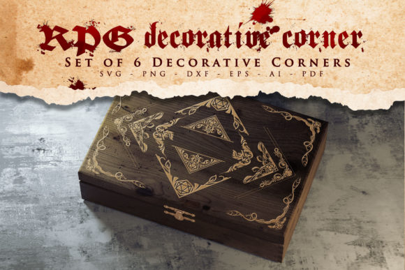 RPG - Decorative Corners, Ornament