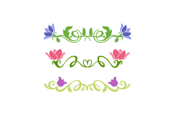 Spring Decorative Elements for Creative Projects
